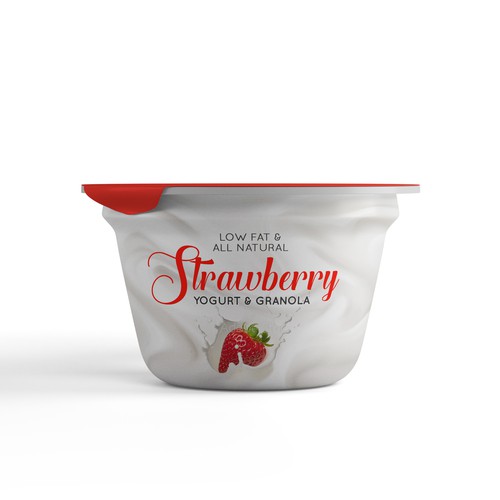Yogurt Label Design