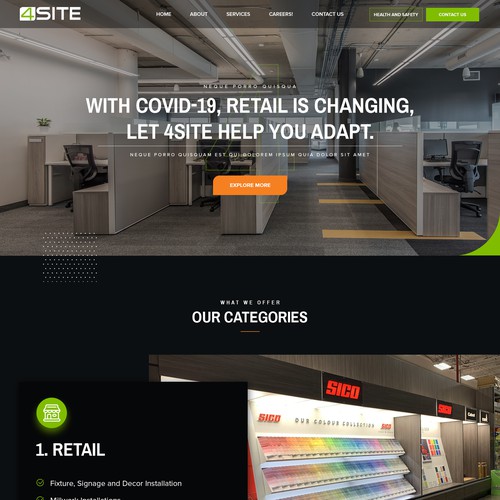 Store Website Design