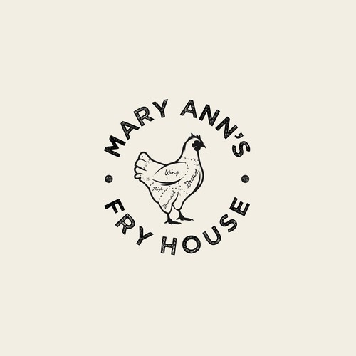 Logo for a fry house.