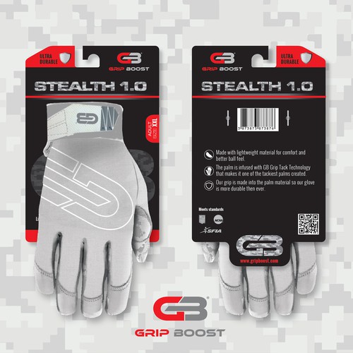 Glove Packaging for Store Hooks j-hook