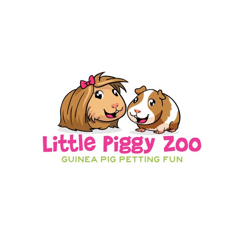 logo for little piggy zoo