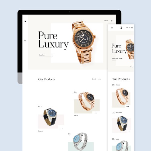 Luxury Website