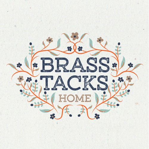 Logo design for Brass Tacks Home