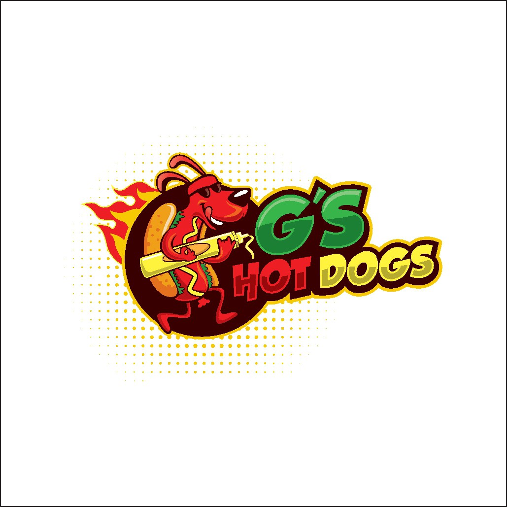 Hot Dog Cart Logo Design
