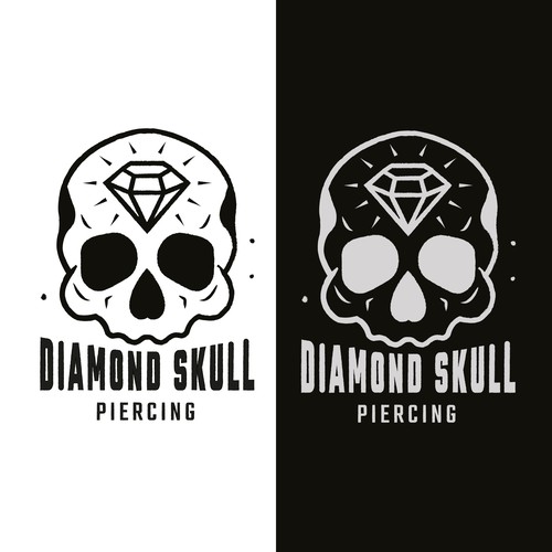 Piercing shop logo
