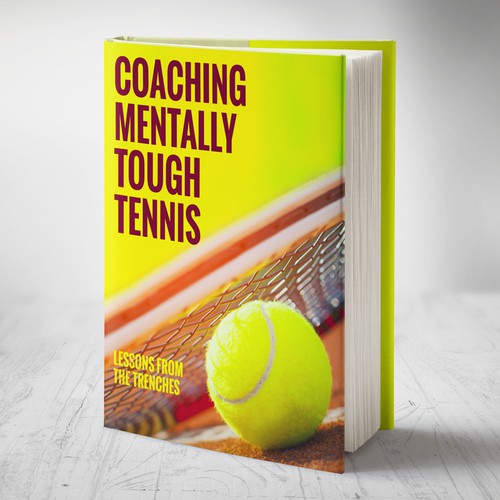 Book cover for a tennis book