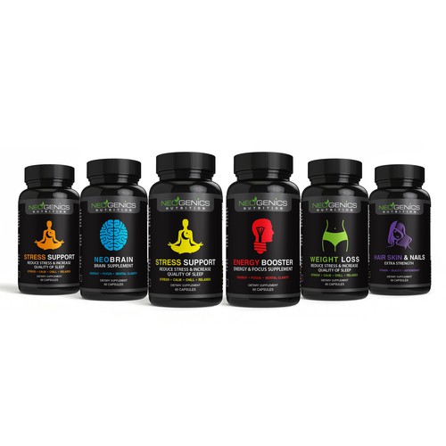 Design label for Neogenics Nutrition