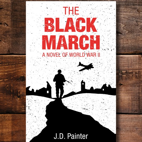 Minimalistic World War II Book Cover