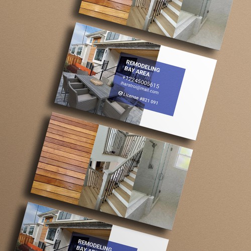 Remodeling Bay Area business card