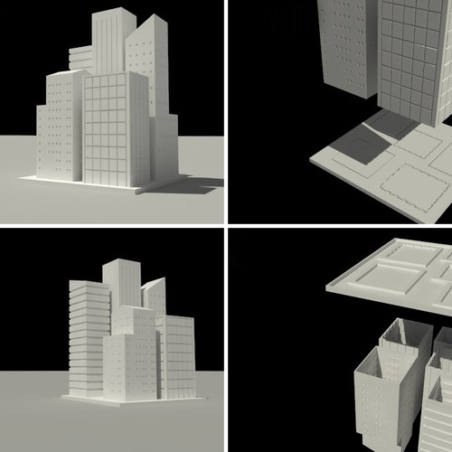 Quick N Easy 3D Buildings Please : )