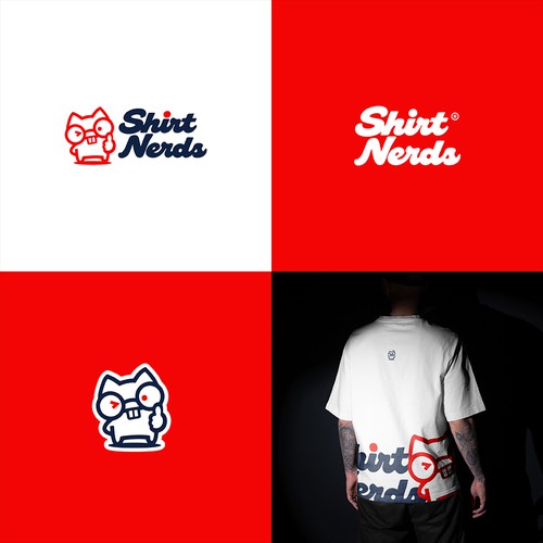 Mascot Logo for a Shirt Selling Company