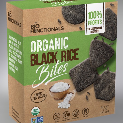 Contest entry for packaging design for Bio Functionals
