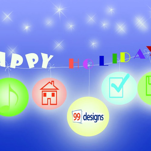 BE CREATIVE AND HELP 99designs WITH A GREETING CARD DESIGN!!