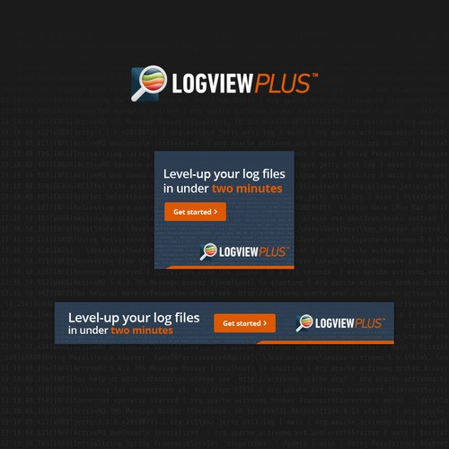 Banner ad for Logview Plus