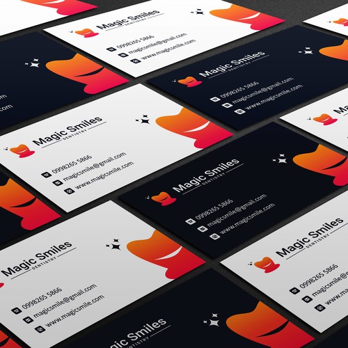 Eye catching business card design