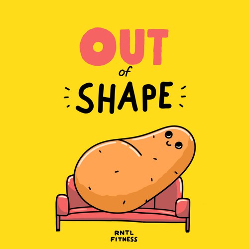 Illustration for fitness motivation