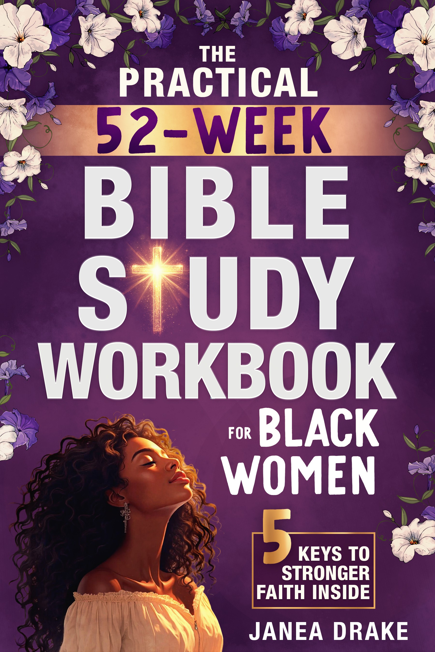 Christian Spiritual Journey Workbook Cover for Black Women