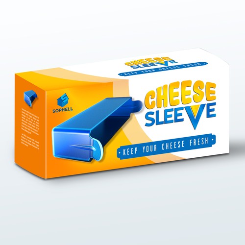 Cheese sleeve box design