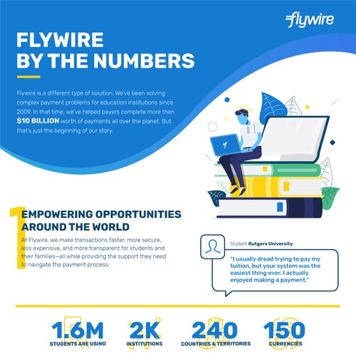 Infographic for payment solution