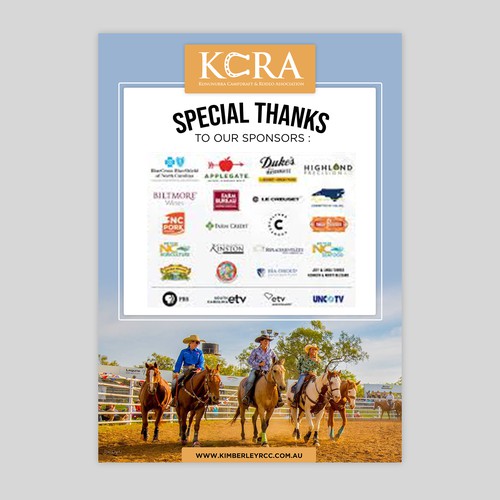 KCRA "Special Thanks" Announcement Design