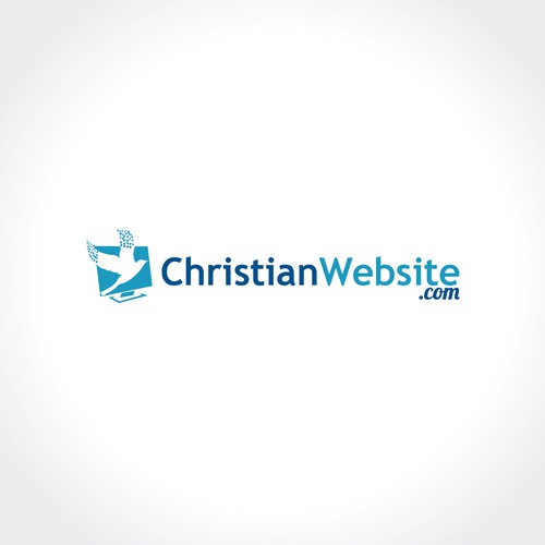 Log design for a  website that help people create their own Christian website.