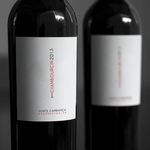 Modern/Young Wine Label 