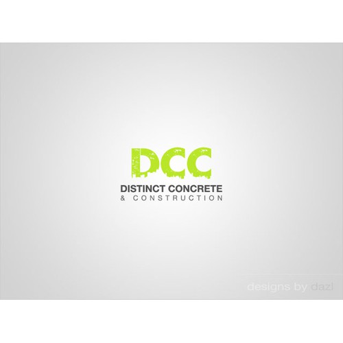 Logo for Distinct Concrete & Construction