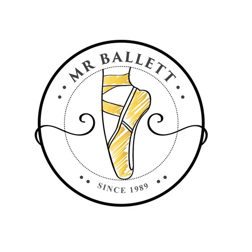 Mr. Ballett Logo Design