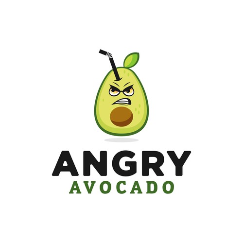 Angry Avocado Logo