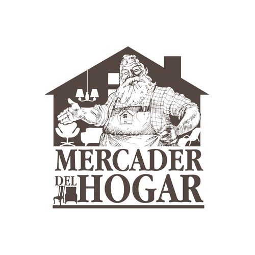 logo para mercader del hogar