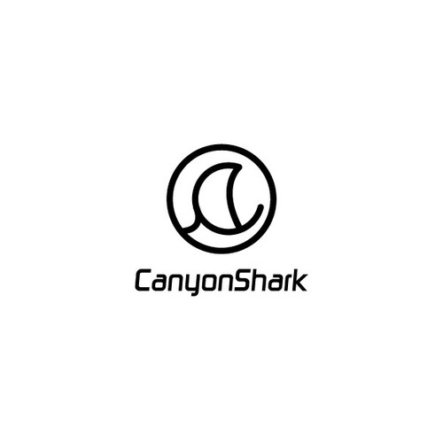 canyonshark consept logo