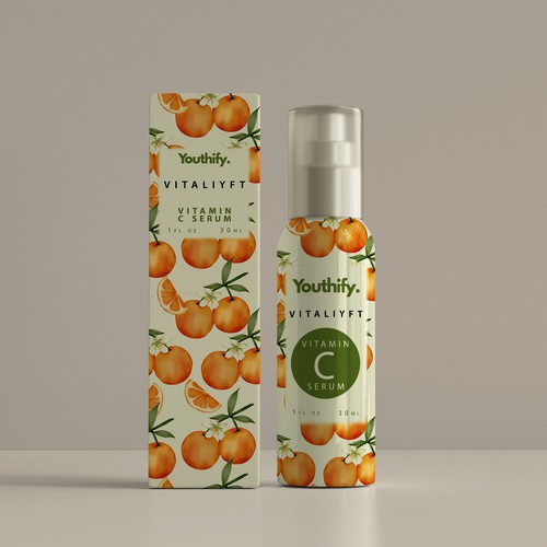 Vitamin C Serum design