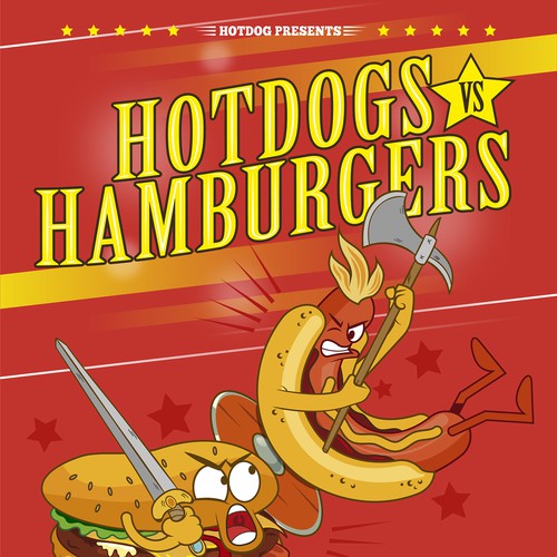 Hotdogs vs Hamburgers