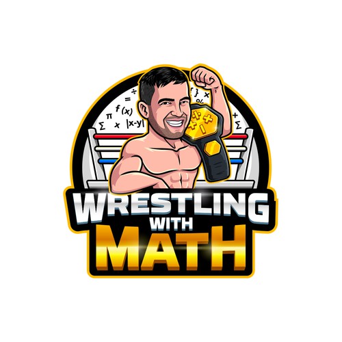 Wrestling With Math Logo