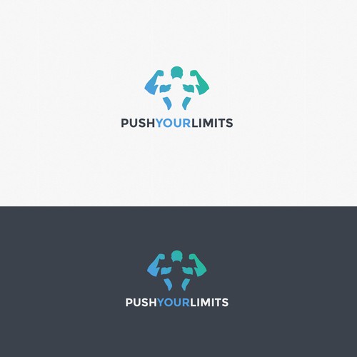 PushYourLimits logo design