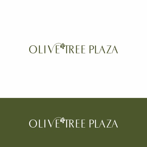 Logo design for Olive Tree Plaza