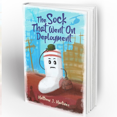 Cover design for childrens book