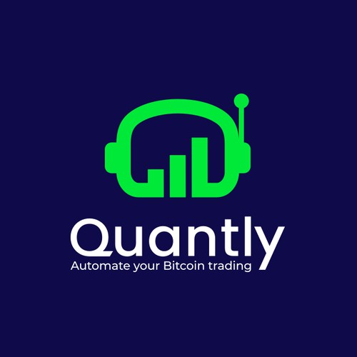 Clean bold logo for automation crypto trading 
