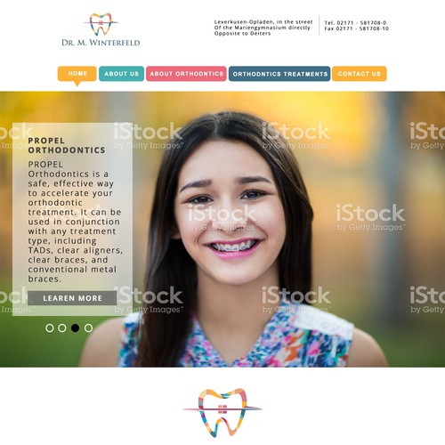 web design for orthodontic germany