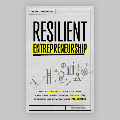 Ebook cover design: Resilient Entrepreneurship