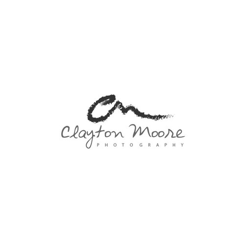 Clayton moore photography logo design
