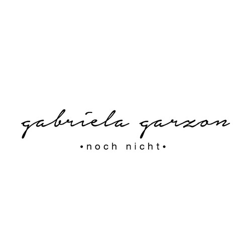 Logo propuesta para Gabriela Garzon