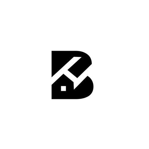 letter BH house