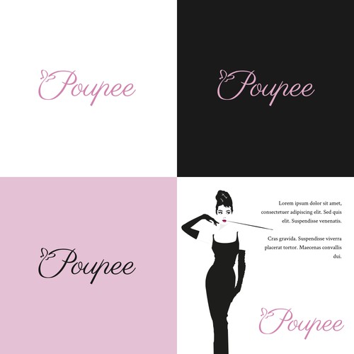 Elegant logo for e apparel company