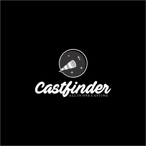 logo concept for castfinder