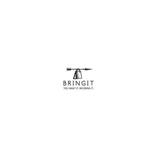 logo concept for demand delivery service