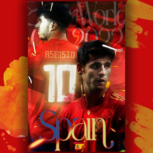 World Cup Poster: Spain