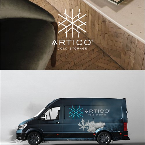 Logo (+Brandguide) for Artico - Cold  Storage Company