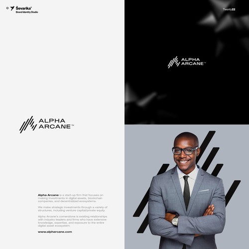 Alpha Arcane logo design