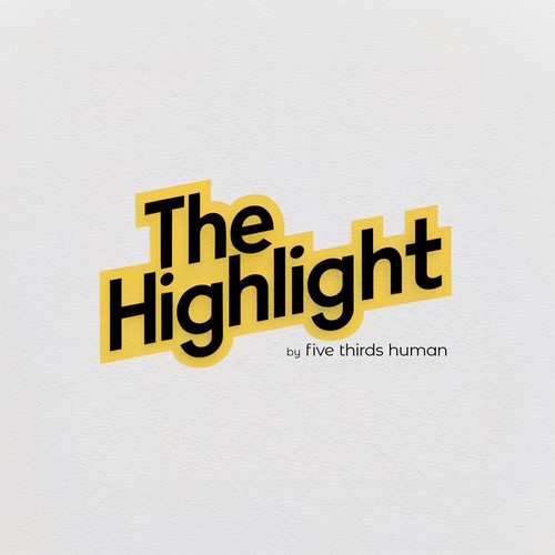 Bold logo concept for a book club